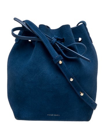 Suede Bucket Bag