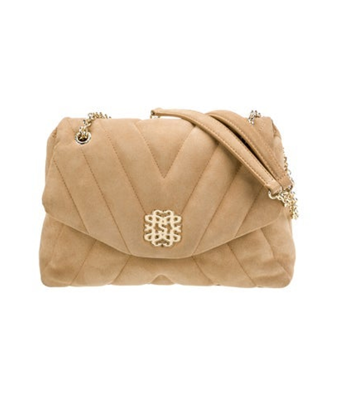 Sandro Suede Shoulder Bag