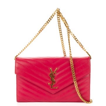 Leather Classic Cassandre Chain Wallet