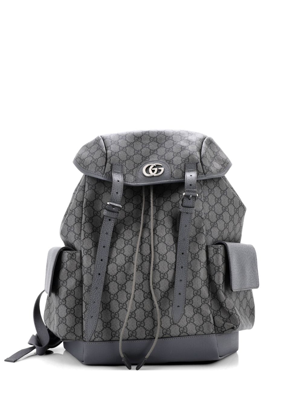 Ophidia Flap GG Coated Canvas Medium backpack