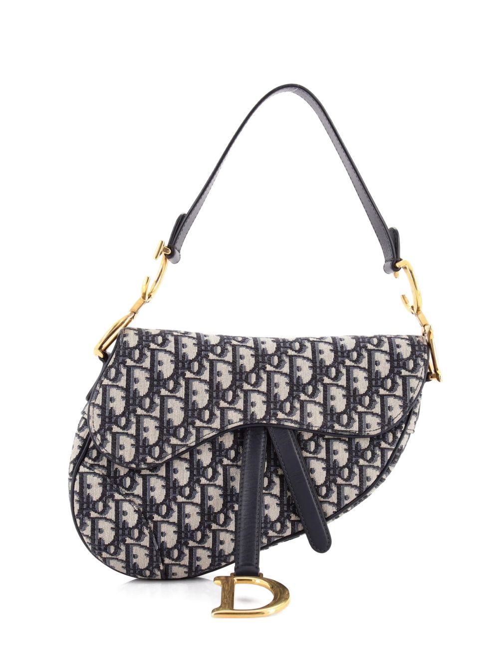 Saddle Handbag Oblique Canvas Medium shoulder bag