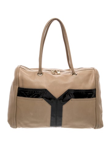 Calfskin Top Handle Bag