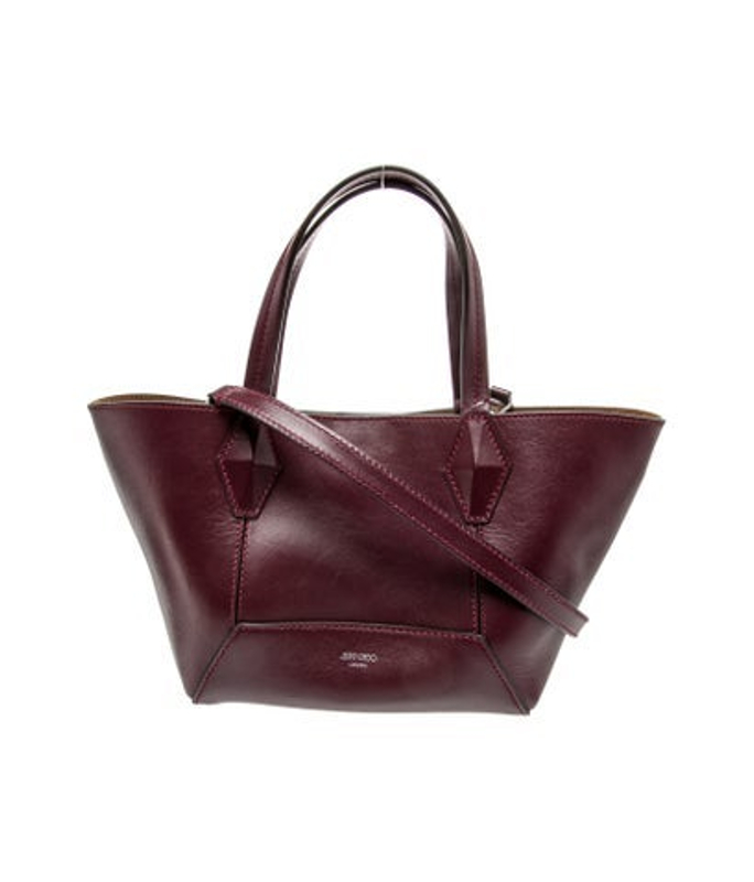 Jimmy Choo Choo Leather Diamond Tote Small