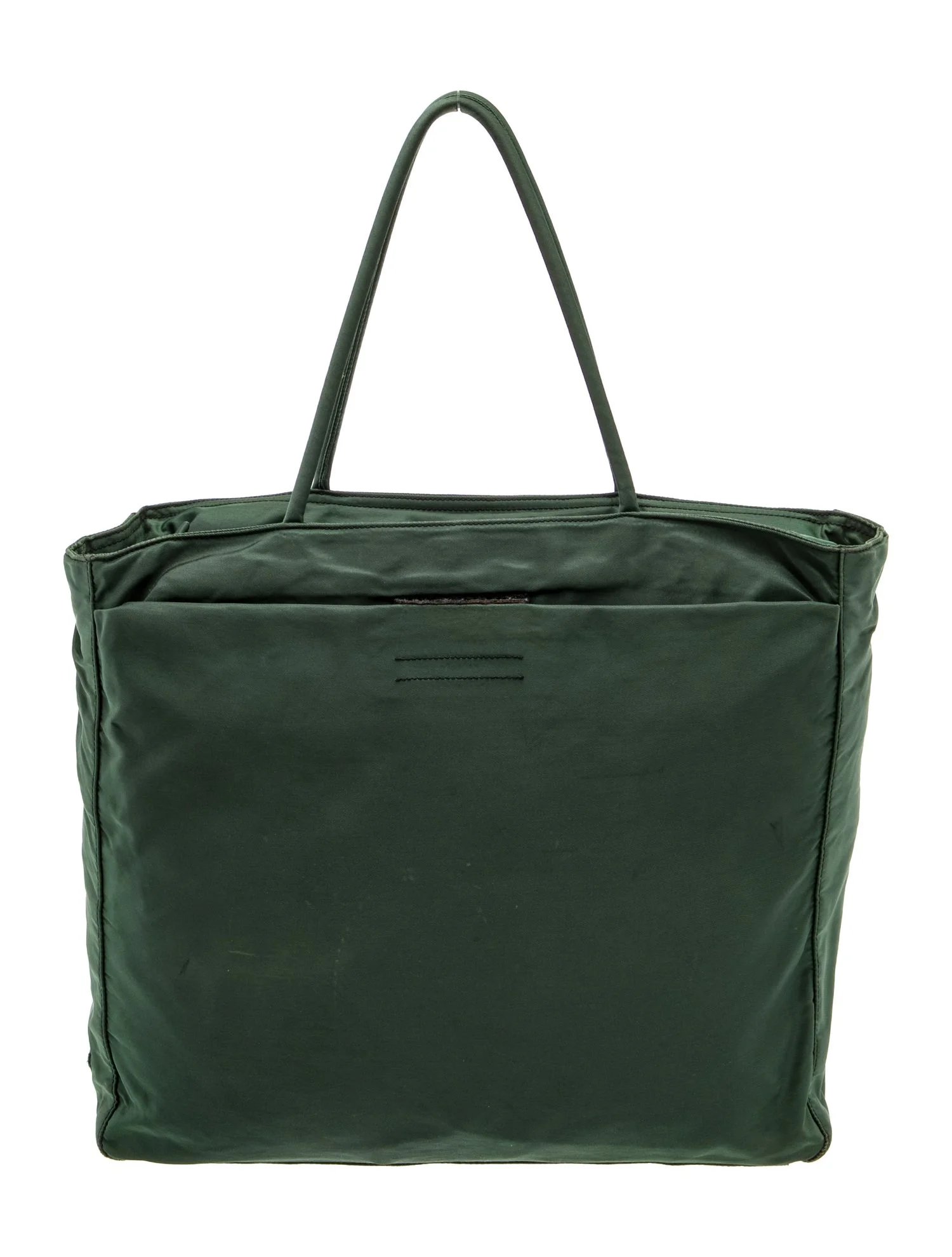 Enameled Metal Triangle Tote