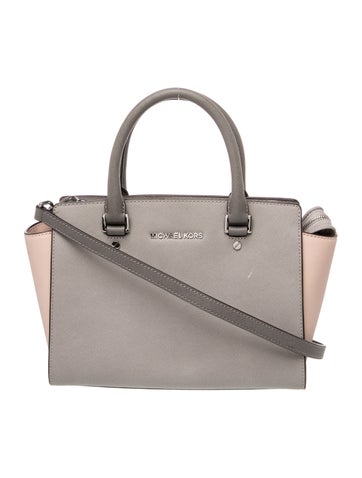 Leather Top Handle Bag