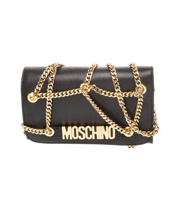 Moschino Leather Shoulder Bag