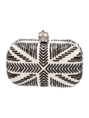 Alexander McQueen Faux Pearl Minaudière