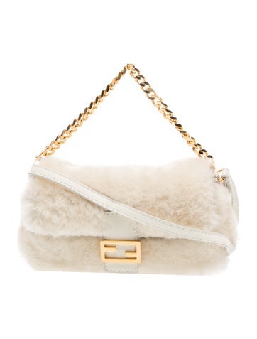 Shearling Micro Baguette Micro