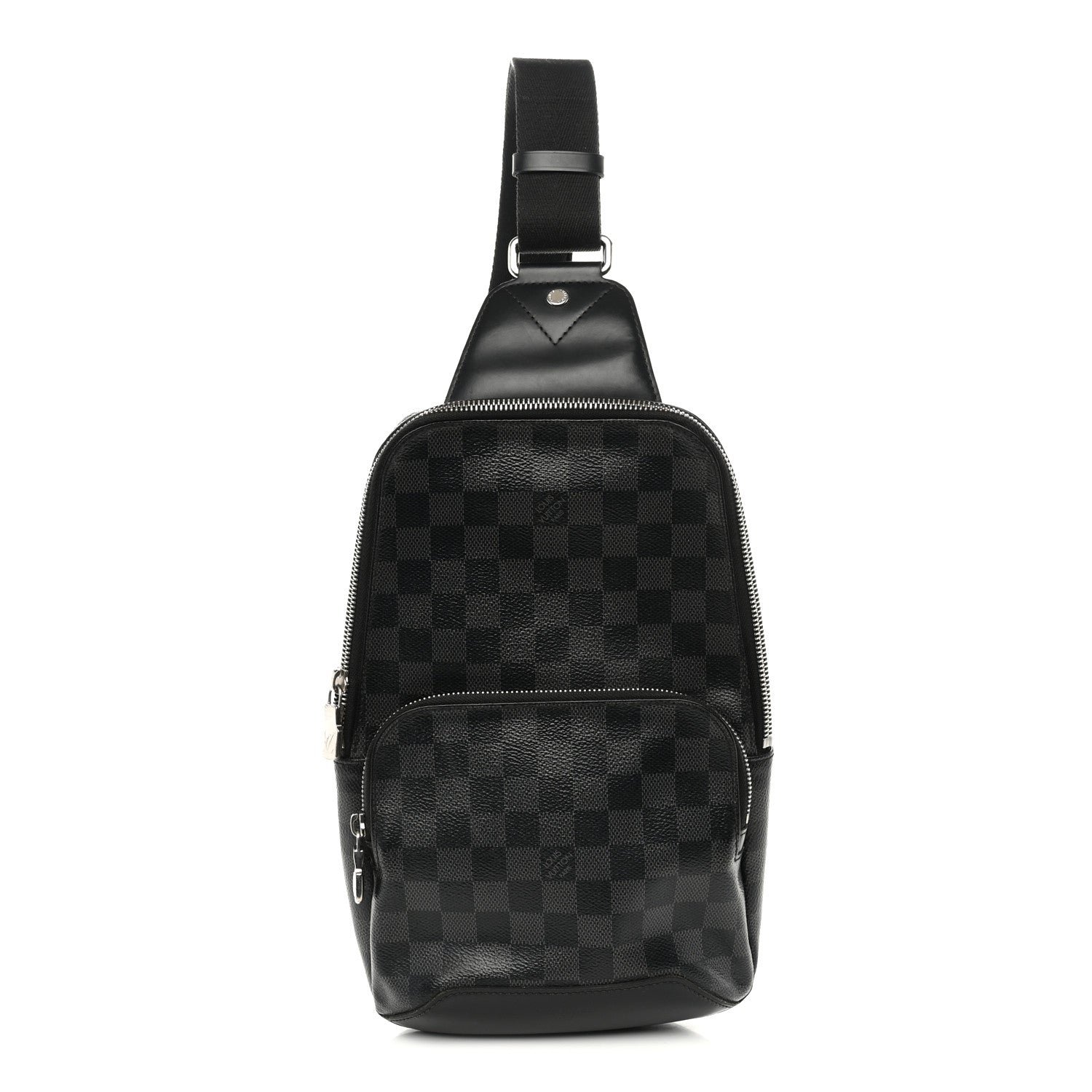 Louis Vuitton Damier Graphite Avenue Sling Bag Onyx Silver