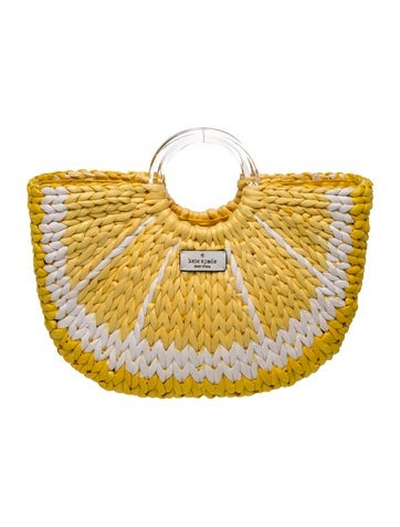 Straw Top Handle Bag w/ Tags