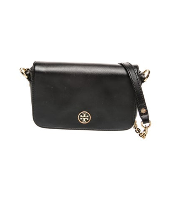 Tory Burch Burch Saffiano Leather Crossbody Bag