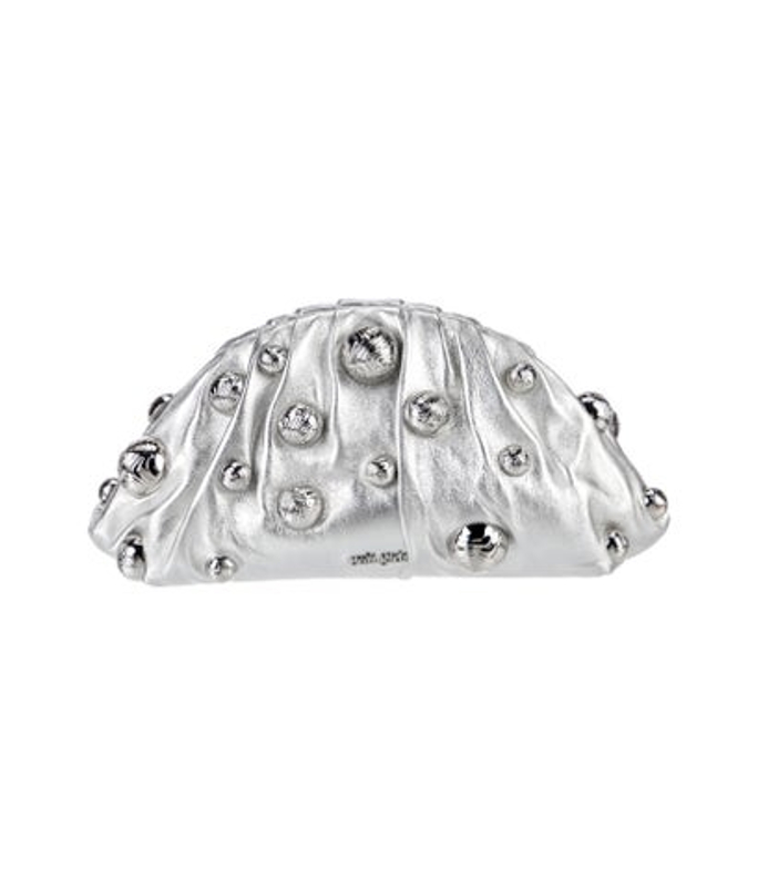 Cult Gaia Gaia Leather Clutch