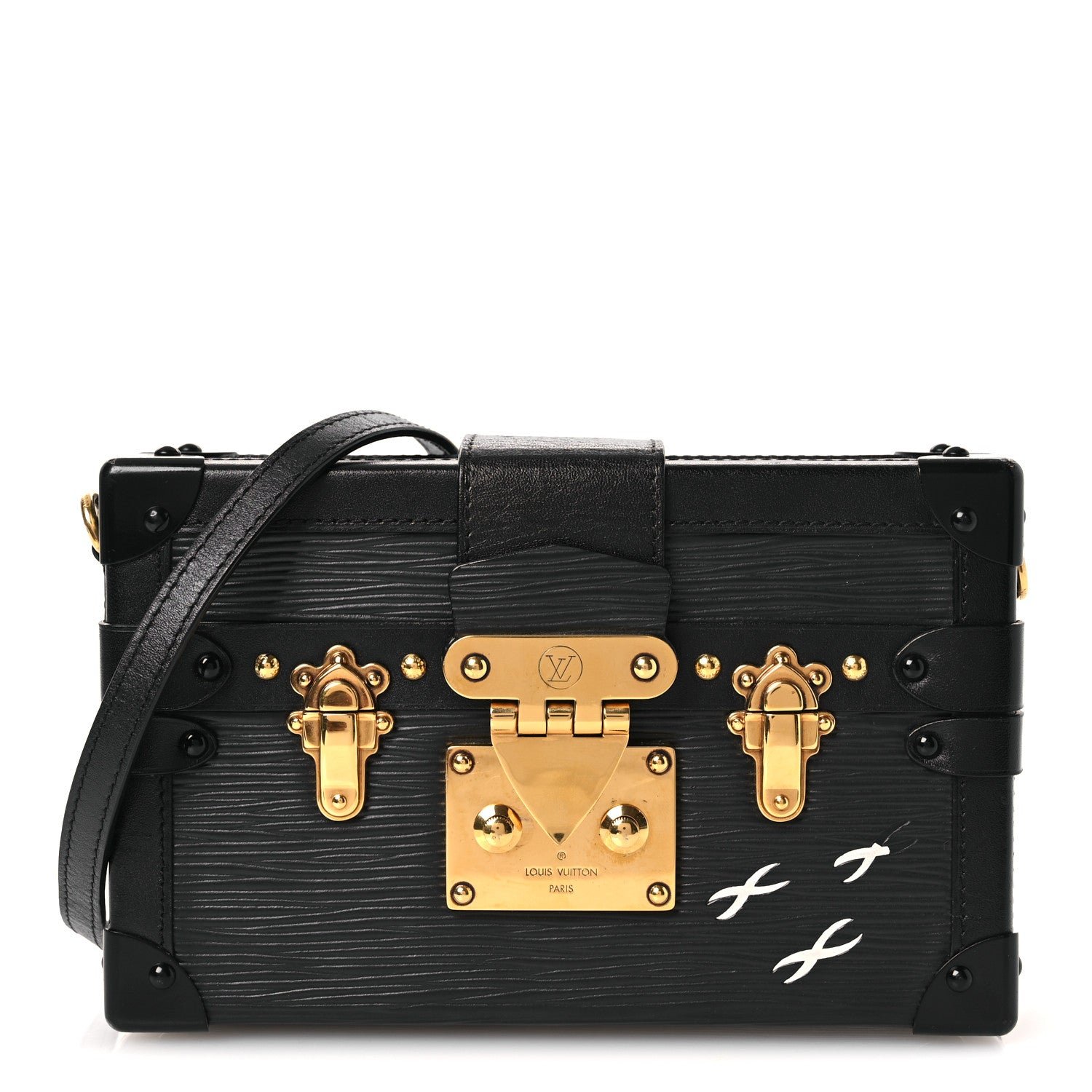 Louis Vuitton Epi Petite Malle Black