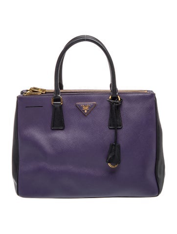 Saffiano Lux Leather Galleria Tote Large