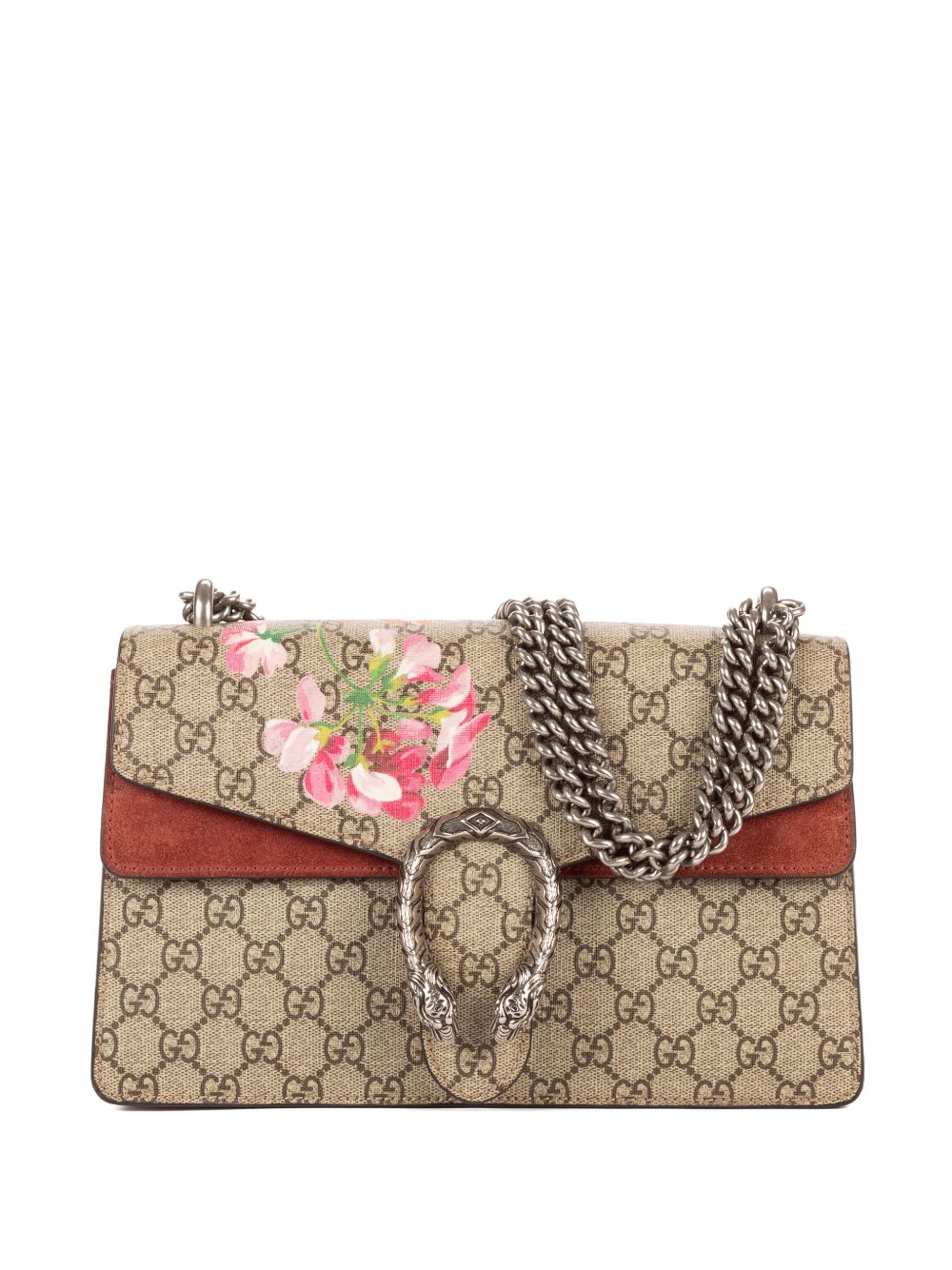 Dionysus beige floral-print shoulder bag