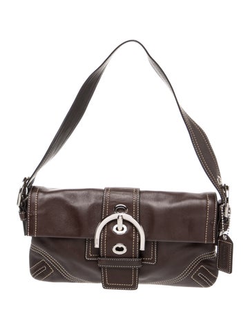 Coach Leather Shoulder Bag