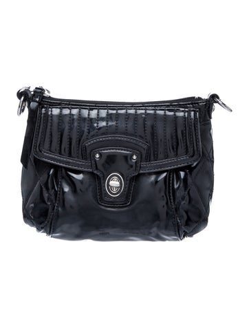Coach Patent Leather Messenger Bag
