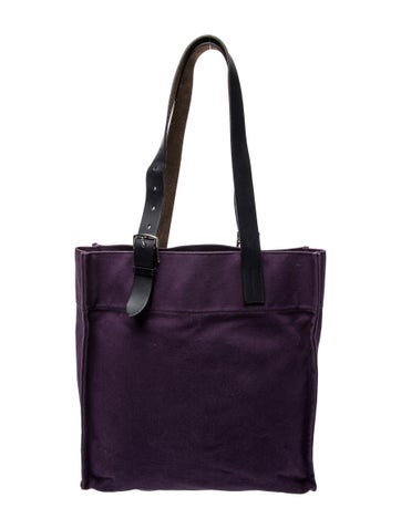 Hermes Toile Goeland Etrivière Shopping Tote