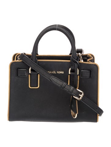 Saffiano Leather Top Handle Bag
