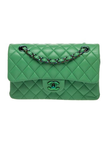 Classic Small Rainbow Double Flap Bag