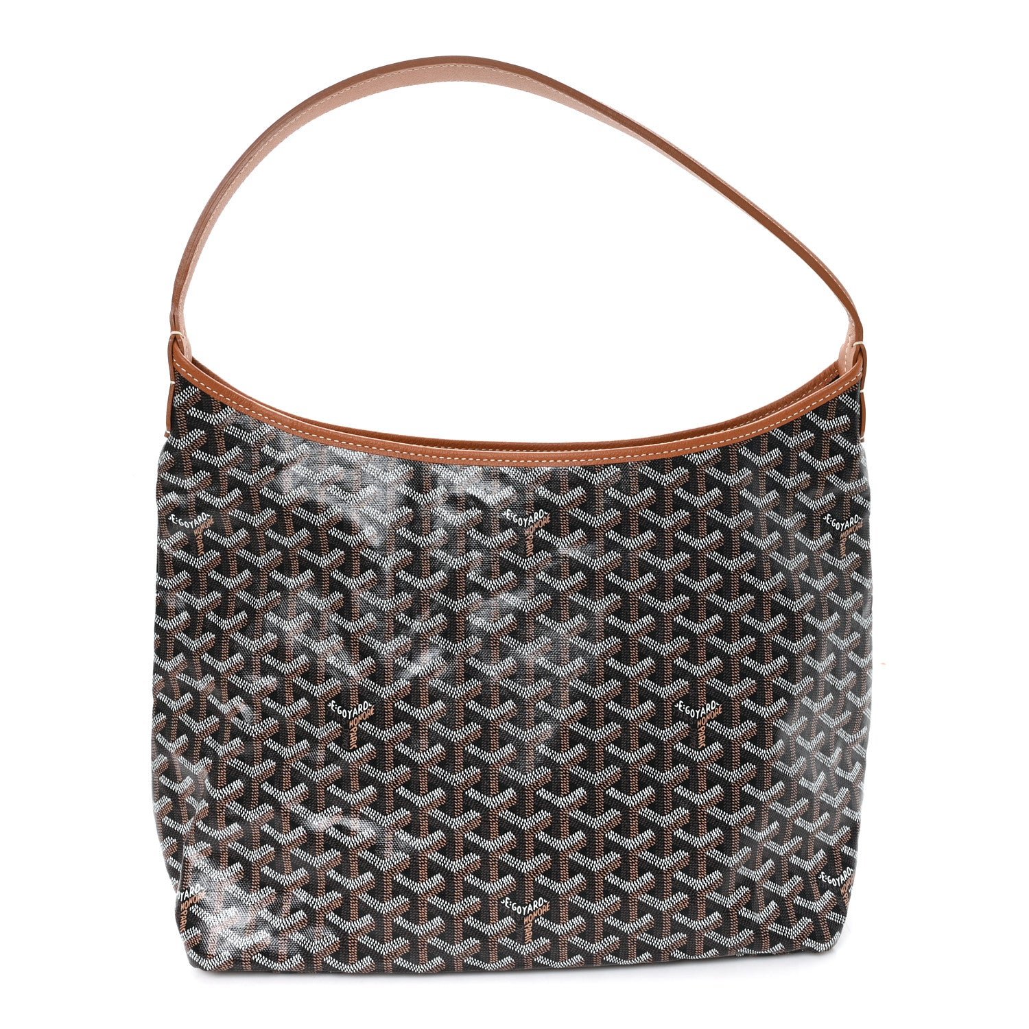 Goyard Goyardine Boheme Hobo Black Gold