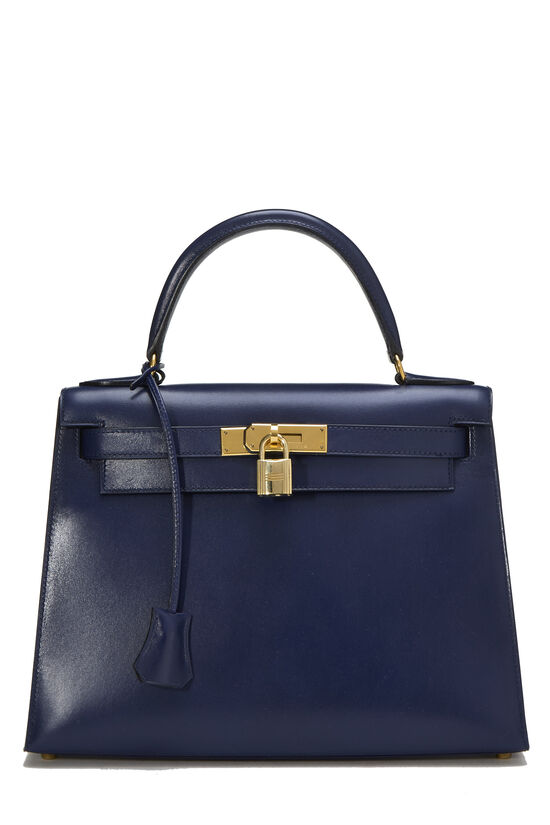 Hermes Blue Roy Box Kelly Sellier 28