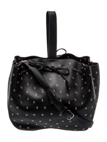 Leather Bucket Bag