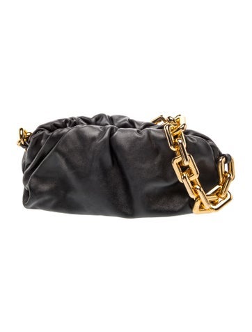 Leather Chain Pouch