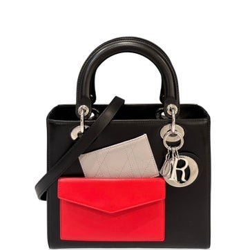 Calfskin Lady Dior Medium