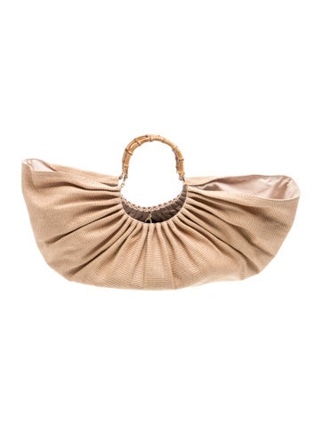 Bamboo Top Handle Bag