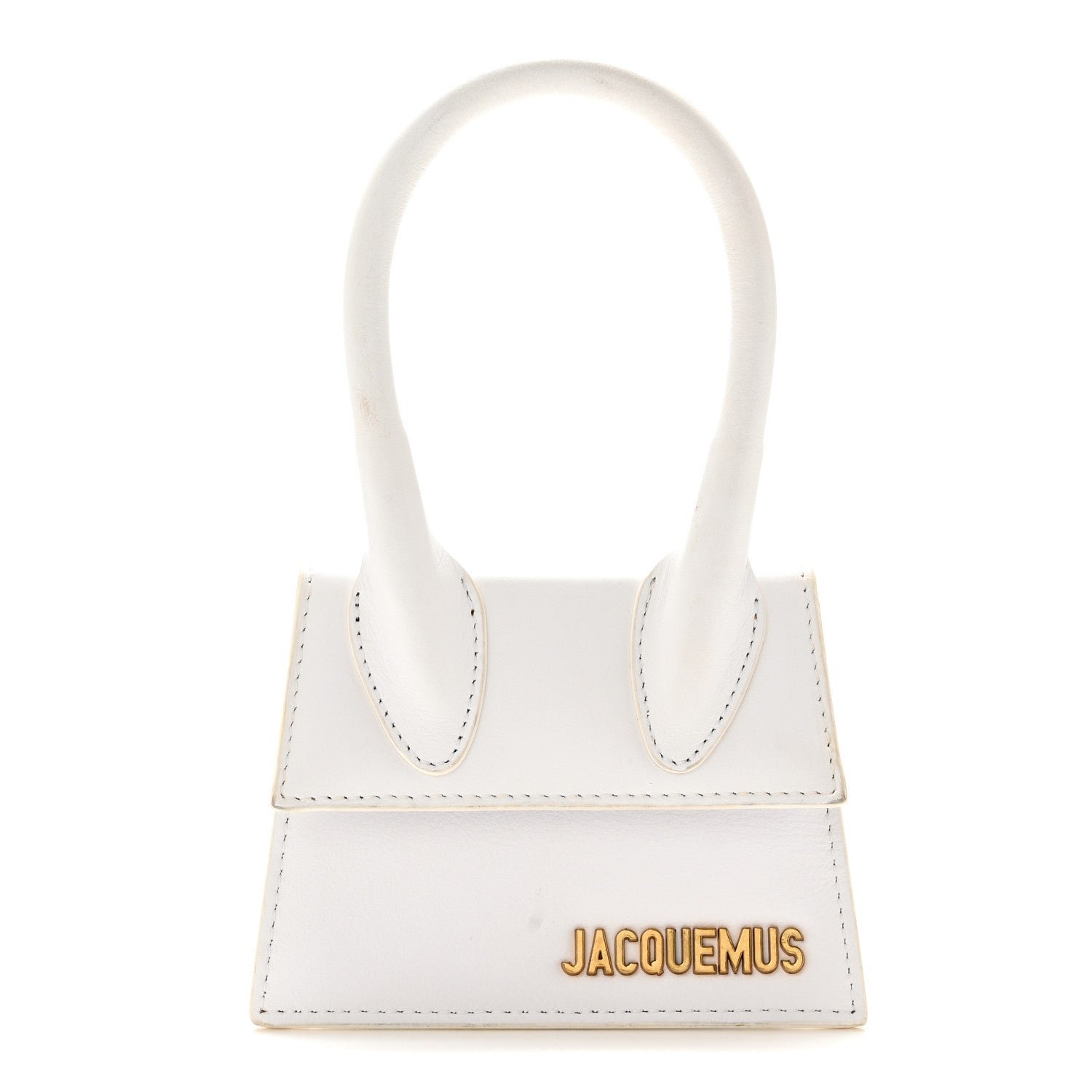 Jacquemus Smooth Calfskin Le Chiquito White