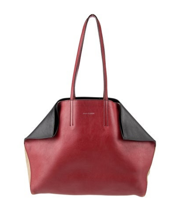 Alexander McQueen Mcqueen Leather Tote Large