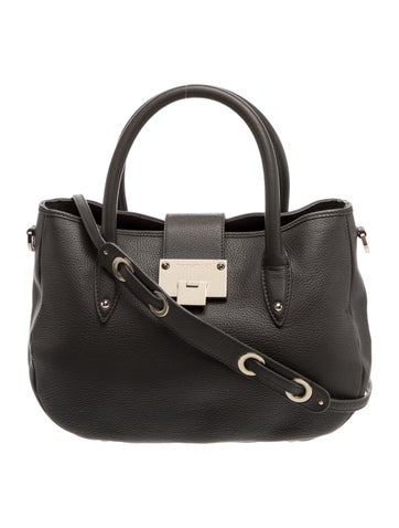 Leather Top Handle Bag