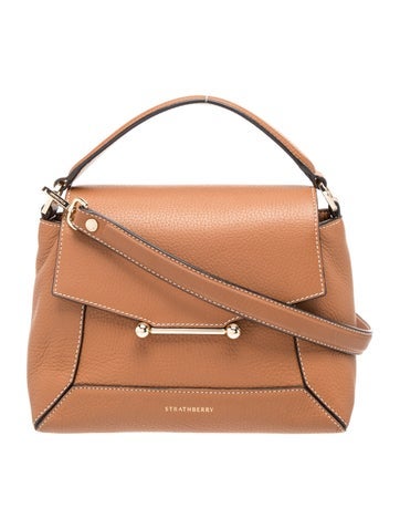 Leather Top Handle Bag