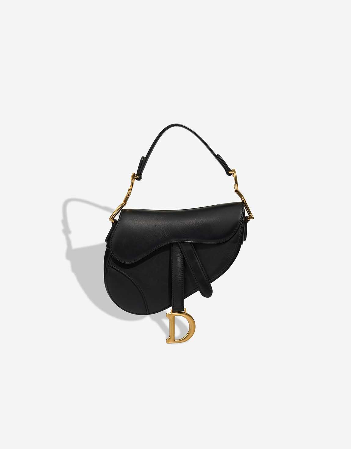 Dior 
		Saddle Mini Calf Black    