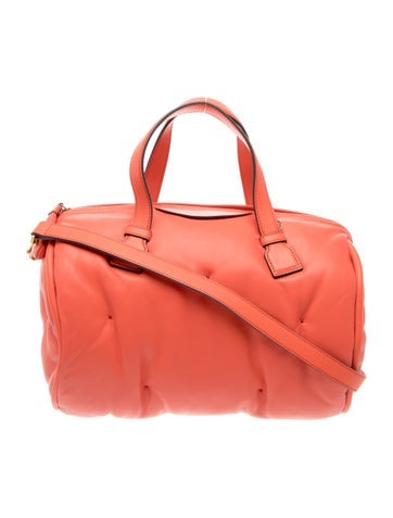 Leather Top Handle Bag