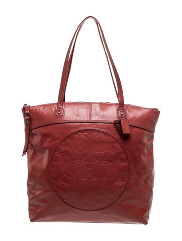 Coach Leather Shoulder Bag