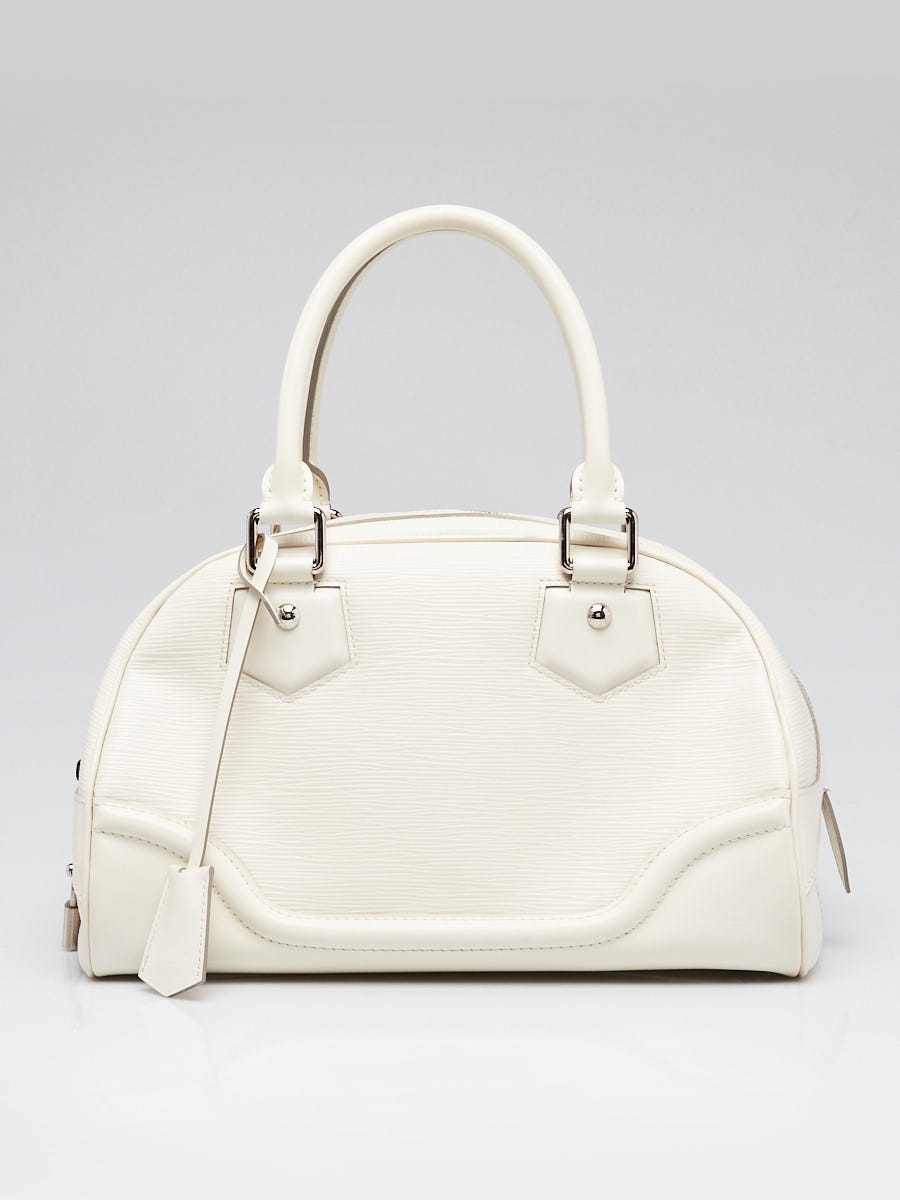 Louis Vuitton Ivory Epi Leather Montaigne PM Bag