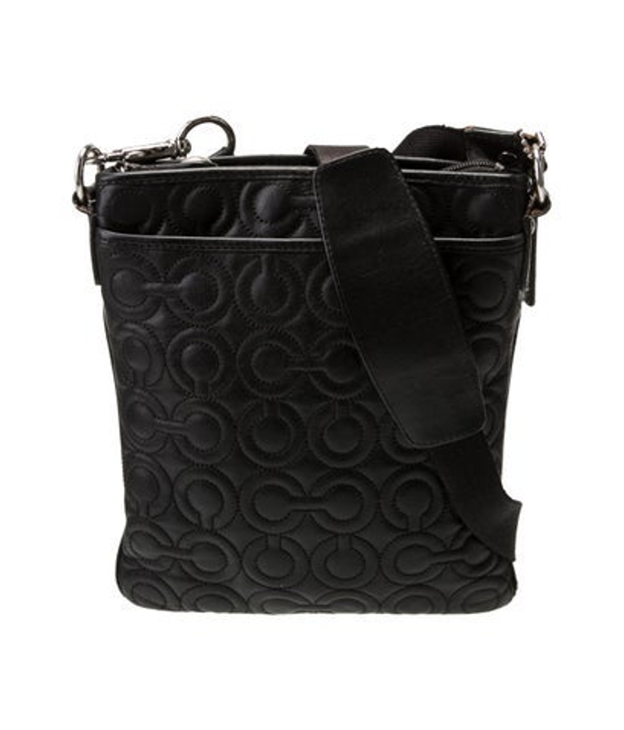 Coach Leather Messenger Bag