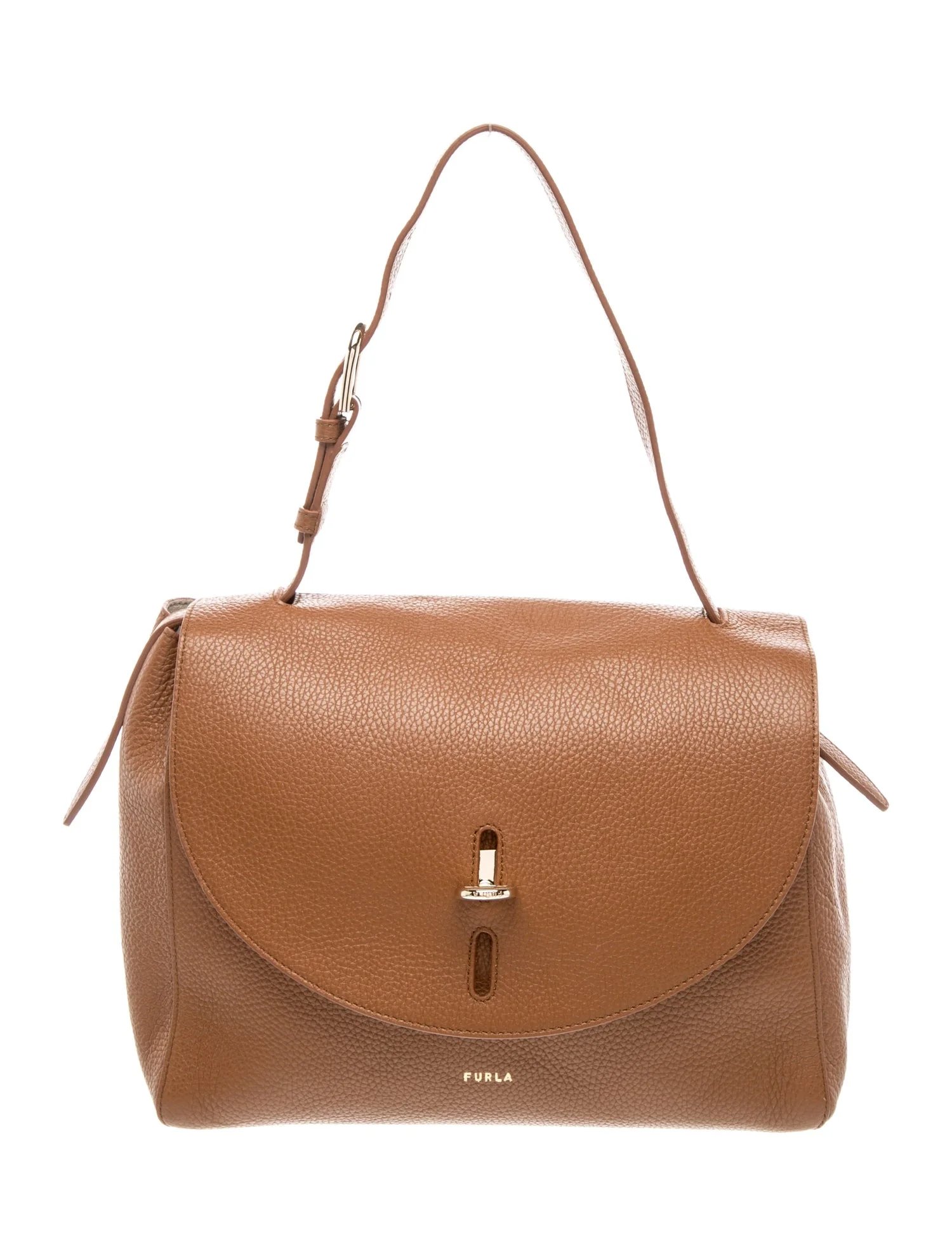 Leather Top Handle Bag