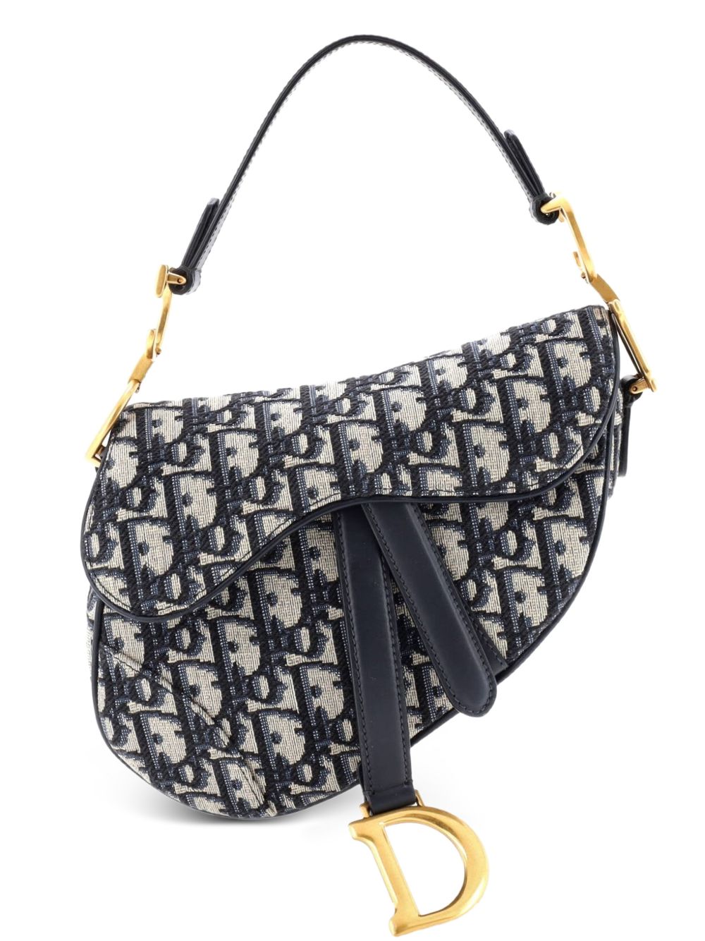 Saddle Handbag Oblique Canvas Mini shoulder bag