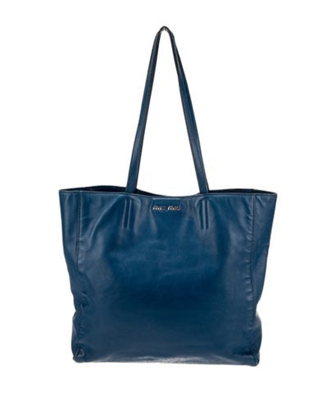 Miu Miu Miu Leather Tote