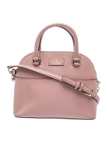 Leather Top Handle Bag