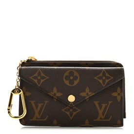 Louis Vuitton Monogram Recto Verso Card Holder Black