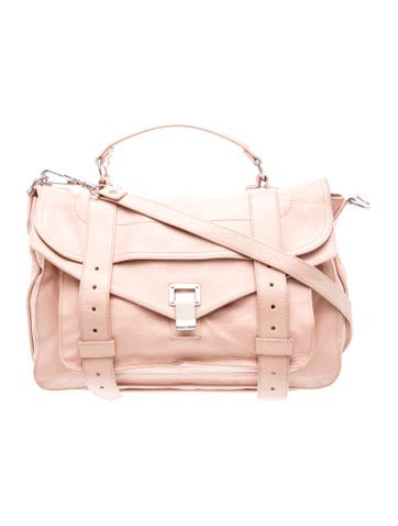 Leather Top Handle Bag