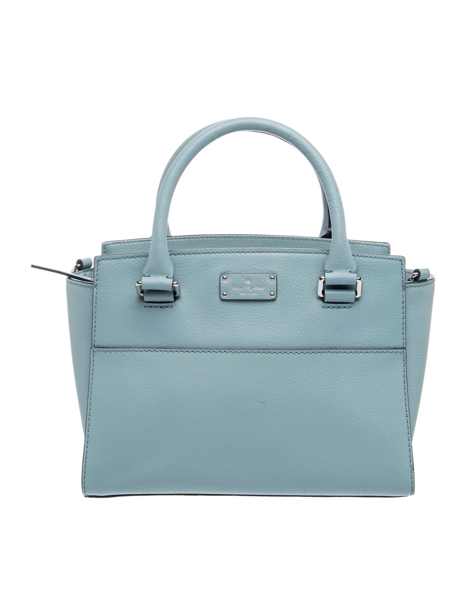 Leather Top Handle Bag
