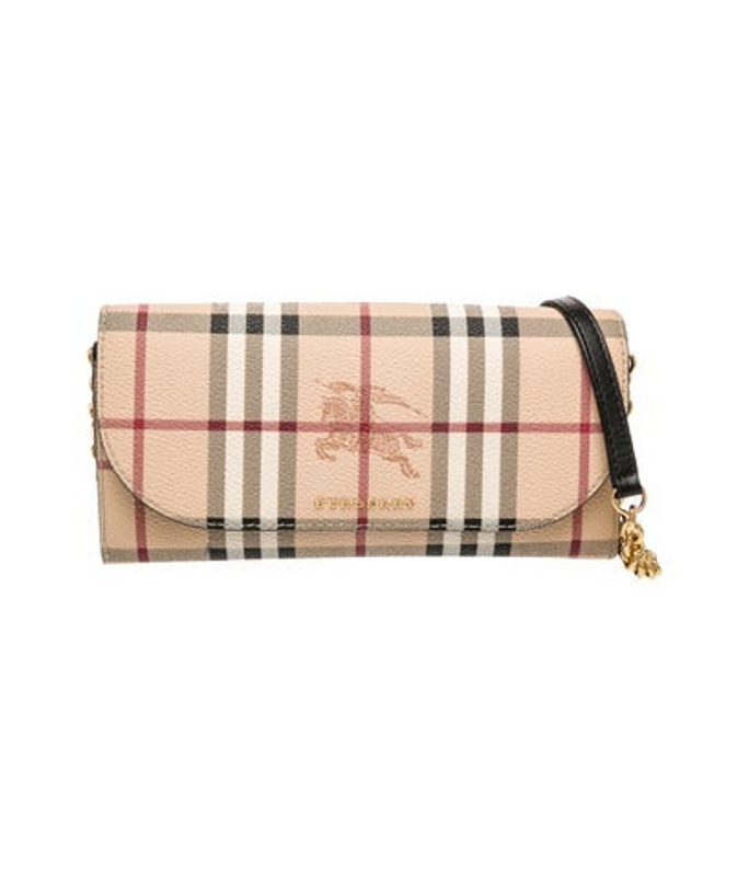 Burberry Haymarket Check Clutch