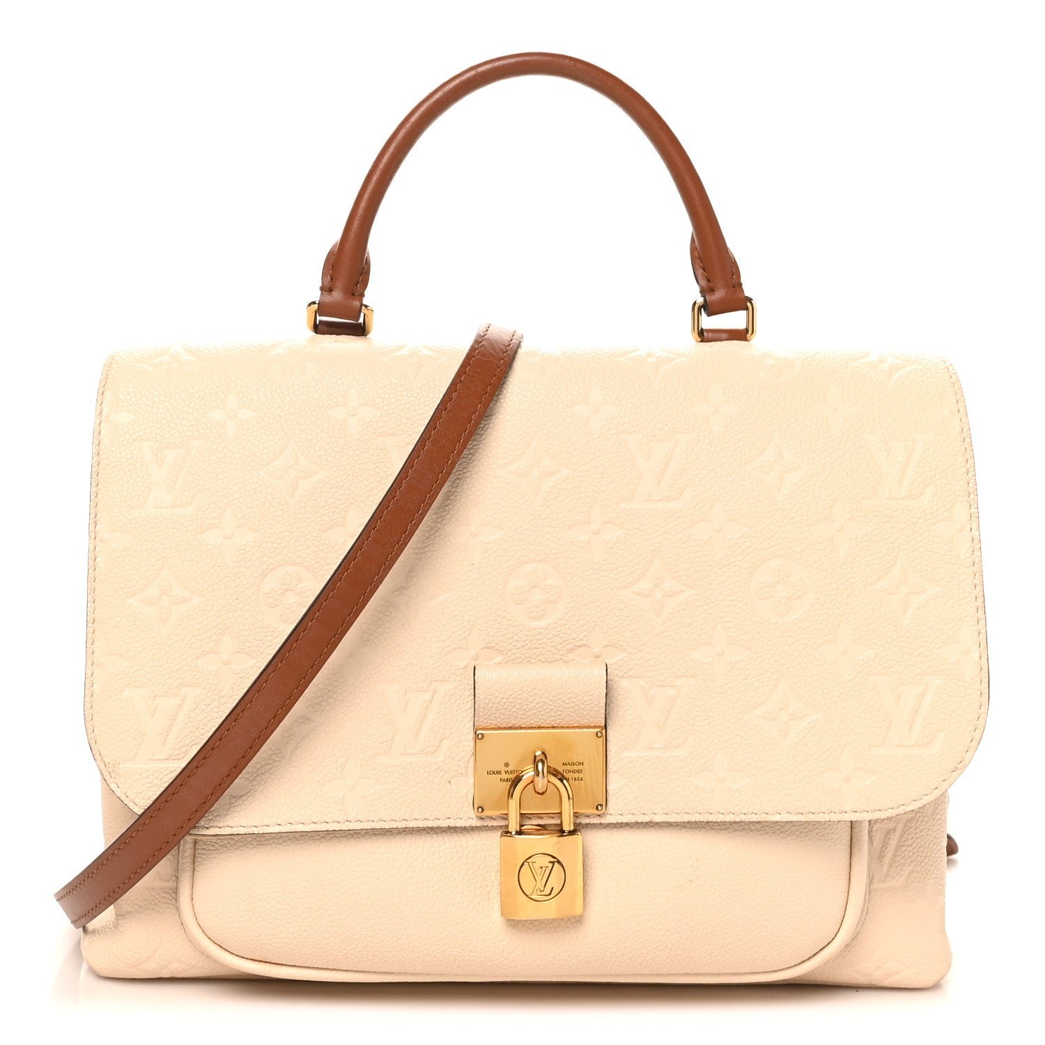 Louis Vuitton Empreinte Marignan Creme Caramel