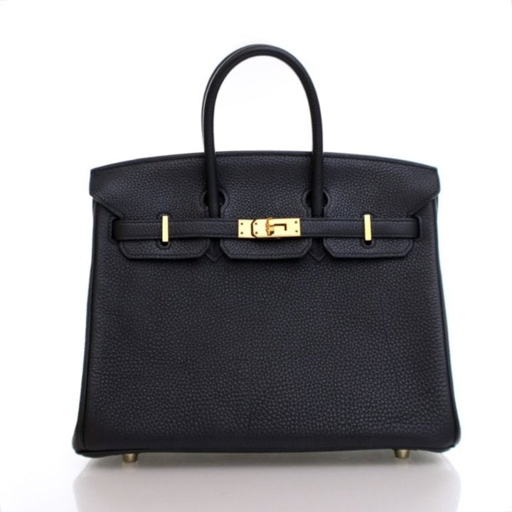 Hermes Noir Togo Birkin 25