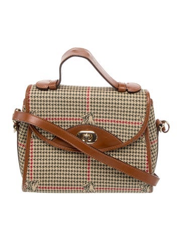 Mark Cross Canvas Crossbody Bag